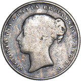 1857 Shilling - Victoria British Silver Coin