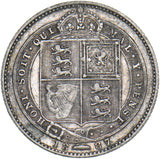 1887 Shilling - Victoria British Silver Coin - Nice