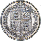 1889 Shilling - Victoria British Silver Coin - Nice