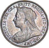 1895 Shilling - Victoria British Silver Coin - Very Nice