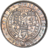 1895 Shilling - Victoria British Silver Coin - Superb