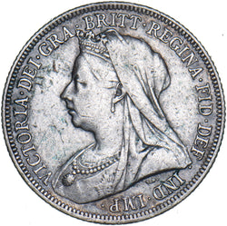 1900 Shilling - Victoria British Silver Coin - Nice