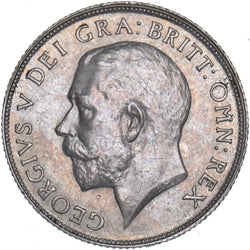 1911 Shilling - George V British Silver Coin - Very Nice