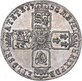 1758 Sixpence - George II British Silver Coin - Very Nice