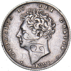 1826 Sixpence - George IV British Silver Coin