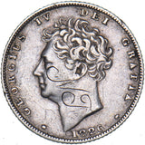 1826 Sixpence - George IV British Silver Coin