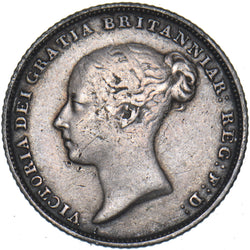 1838 Sixpence - Victoria British Silver Coin