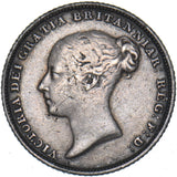 1838 Sixpence - Victoria British Silver Coin