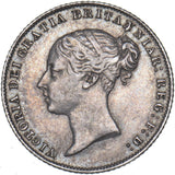 1859 Sixpence - Victoria British Silver Coin - Nice
