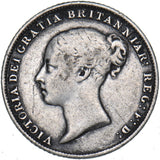 1863 Sixpence - Victoria British Silver Coin