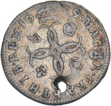1679 Maundy Fourpence (Holed) - Charles II British Silver Coin