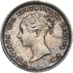 1842 Maundy Fourpence - Victoria British Silver Coin - Very Nice