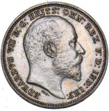 1904 Maundy Fourpence - Edward VII British Silver Coin - Superb