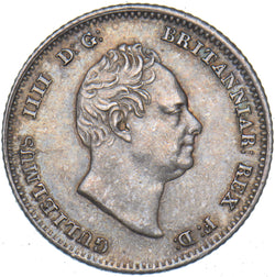 1836 Groat (Fourpence) - William IV British Silver Coin - Superb