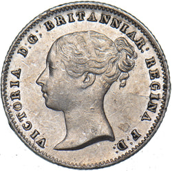 1839 Groat (Fourpence) - Victoria British Silver Coin - Nice