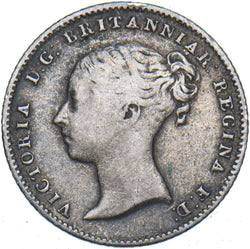 1840 Groat (Fourpence) - Victoria British Silver Coin