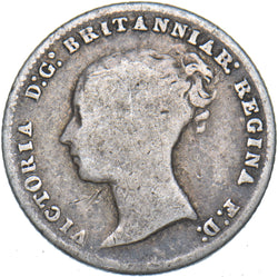 1854 Groat (Fourpence) - Victoria British Silver Coin
