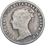 1854 Groat (Fourpence) - Victoria British Silver Coin