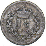 1834 Threehalfpence - William IV British Silver Coin