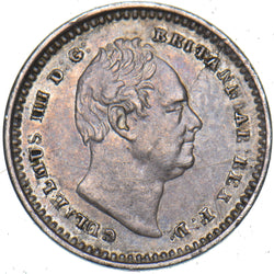 1834 Threehalfpence - William IV British Silver Coin - Very Nice