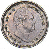 1834 Threehalfpence - William IV British Silver Coin - Very Nice