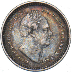 1836 Threehalfpence - William IV British Silver Coin - Nice
