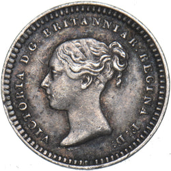 1843 Threehalfpence (43 Over 34) - Victoria British Silver Coin - Very Nice