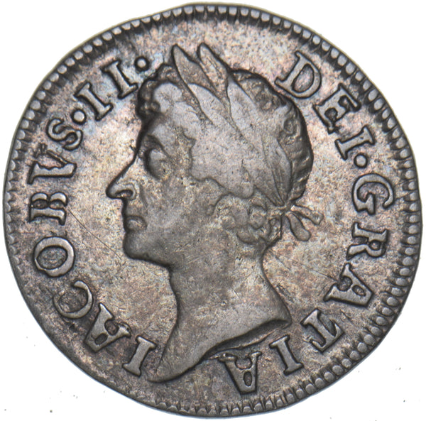 1686 Maundy Twopence - James II British Silver Coin - Nice
