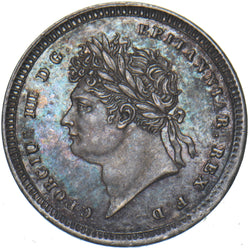 1827 Maundy Twopence - George IV British Silver Coin - Superb