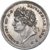 1827 Maundy Twopence - George IV British Silver Coin - Very Nice