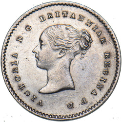 1862 Maundy Twopence - Victoria British Silver Coin - Very Nice