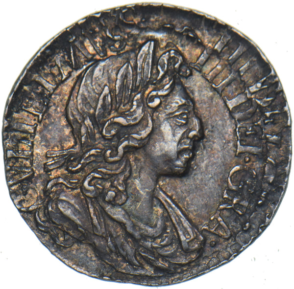 1701 Maundy Penny - William III British Silver Coin - Very Nice