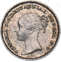 1843 Maundy Penny - Victoria British Silver Coin - Nice