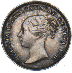 1862 Maundy Penny - Victoria British Silver Coin - Very Nice