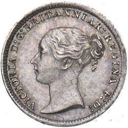 1884 Maundy Penny - Victoria British Silver Coin - Very Nice