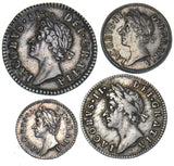 1686 Maundy Set - James II British Silver Coins - Very Nice