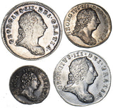 1780 Maundy Set - George III British Silver Coins - Very Nice