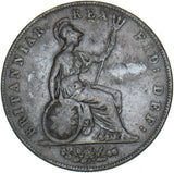 1826 Halfpenny - George IV British Copper Coin