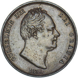 1831 Halfpenny - William IV British Copper Coin - Nice