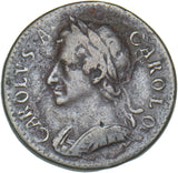 1675 Farthing - Charles II British Copper Coin - Nice