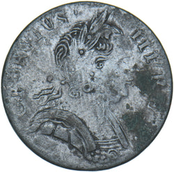 1773 Farthing (Contemporary Counterfeit) - George III British Copper Coin