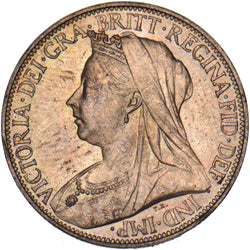 1896 Farthing - Victoria British Bronze Coin - Superb