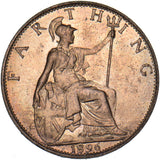 1896 Farthing - Victoria British Bronze Coin - Superb