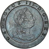 1797 Cartwheel Twopence - George III British Copper Coin - Nice