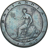 1797 Penny - George III British Copper Coin
