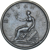 1806 Penny - George III British Copper Coin - Nice