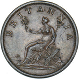1806 Penny - George III British Copper Coin - Very Nice