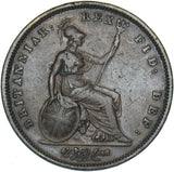 1831 Penny (No W.W) - William IV British Copper Coin - Nice