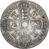 1676 Crown - Charles II British Silver Coin