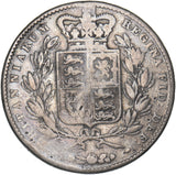 1844 Crown (Cinquefoil Stops) - Victoria British Silver Coin